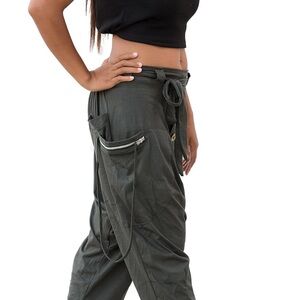 Thaluta Harem pants like new gray one size fits all elastic band size 4-12